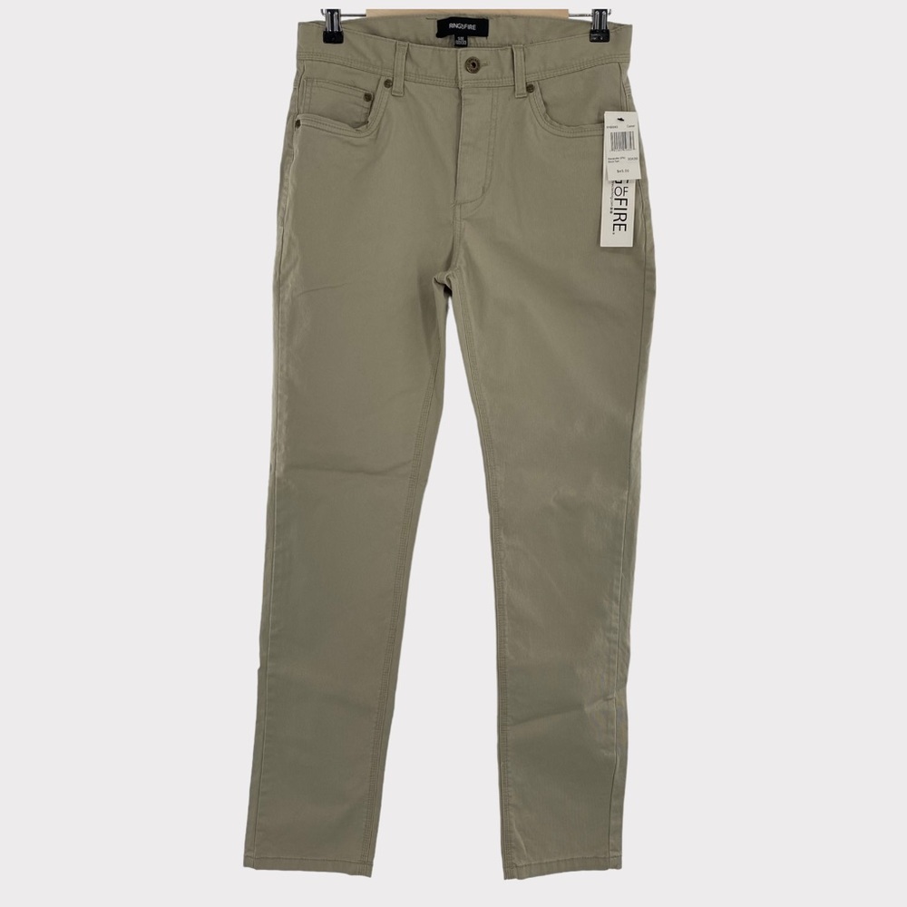 Ring of Fire Women's Stretch Cotton Twill Pants Camel 30x30